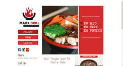 Desktop Screenshot of maxxgrillusa.com